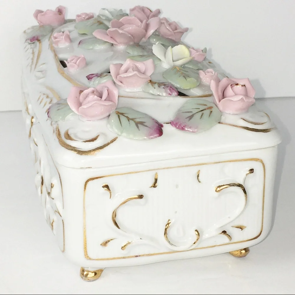 Unique Vintage charming white