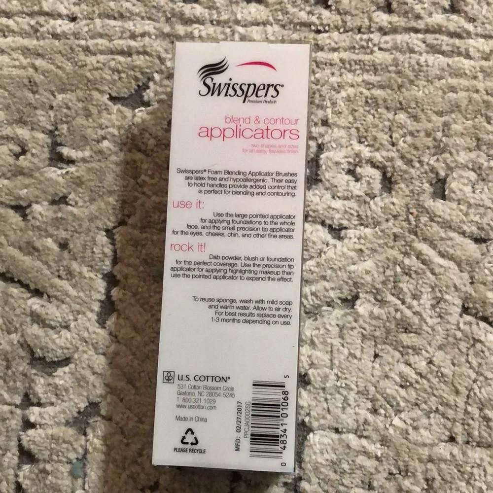 Swisspers foam blending