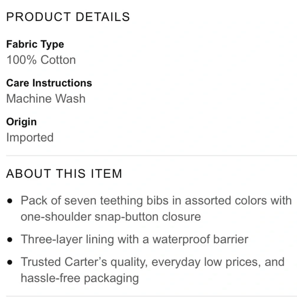Carters new simple