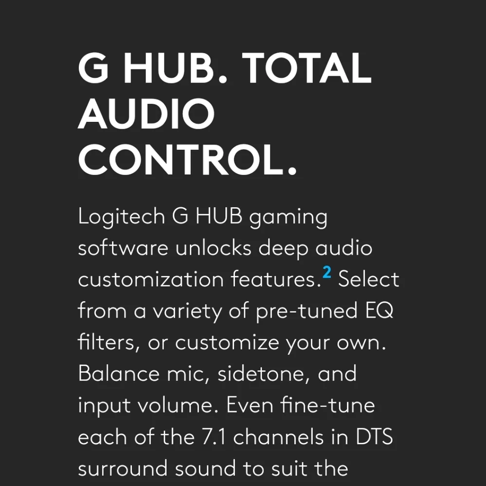 Logitech competition gaming