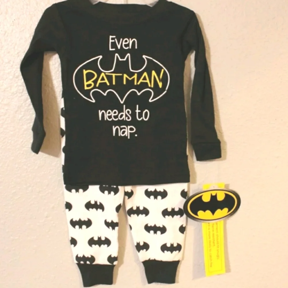 Batman pajamas boys Size 12M