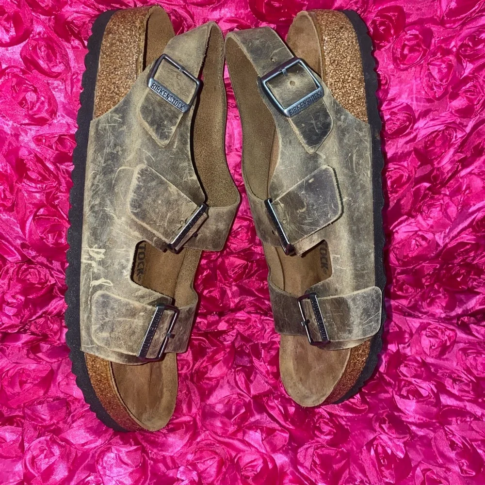 Birkenstock men’s milano oiled leather