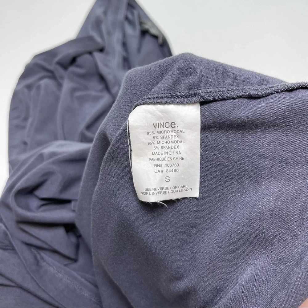 Vince Gray Drapey Micromodal Tank Top Small