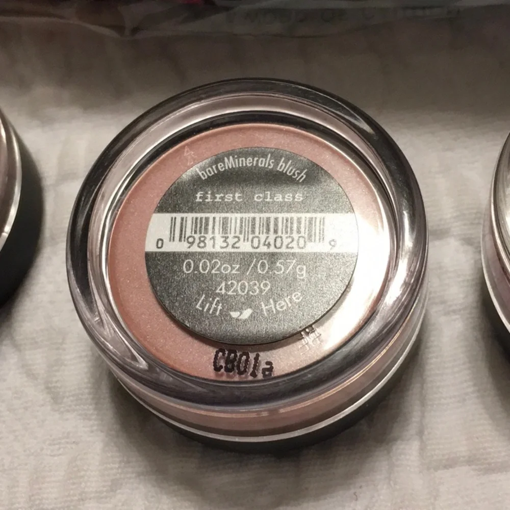 bareMinerals blushes bag