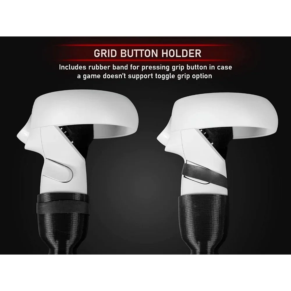 Deadeyevr Drivr - VR Golf Club Handle Accessory - Rift S and Oculus Quest 2 (Red