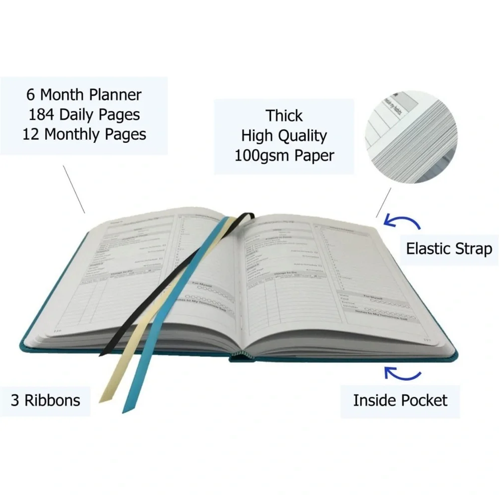 Gazelle PlannerGuided Daily Planning to Improve Organization Time Management