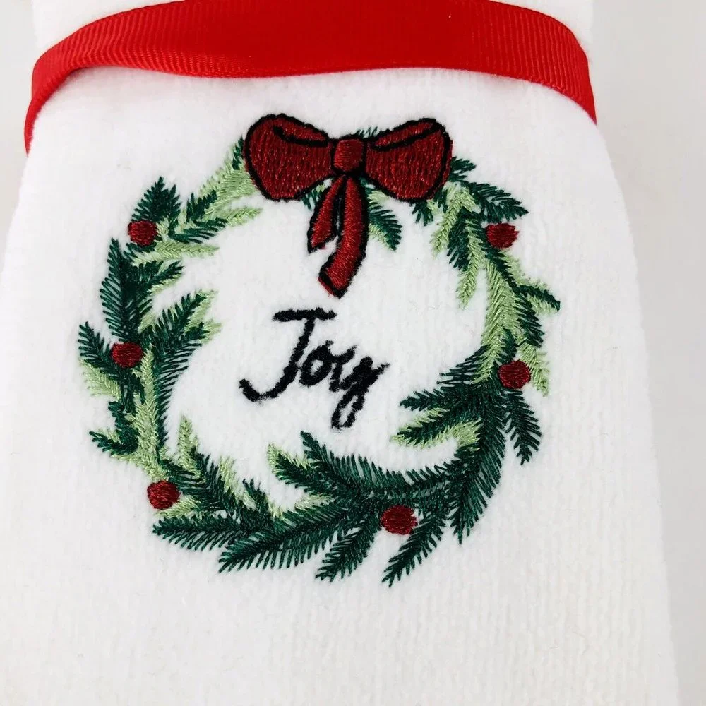 Nantucket christmas embroidered