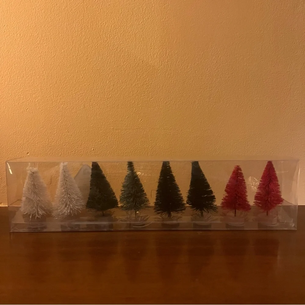 8 TARGET 🎯 Bullseye’s Playground Mini Bottle Brush Trees