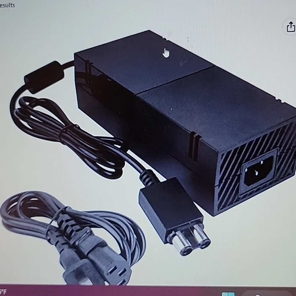 X Box One Power supply AC adapter & cord Input AC 100-240V Output DC 220W New