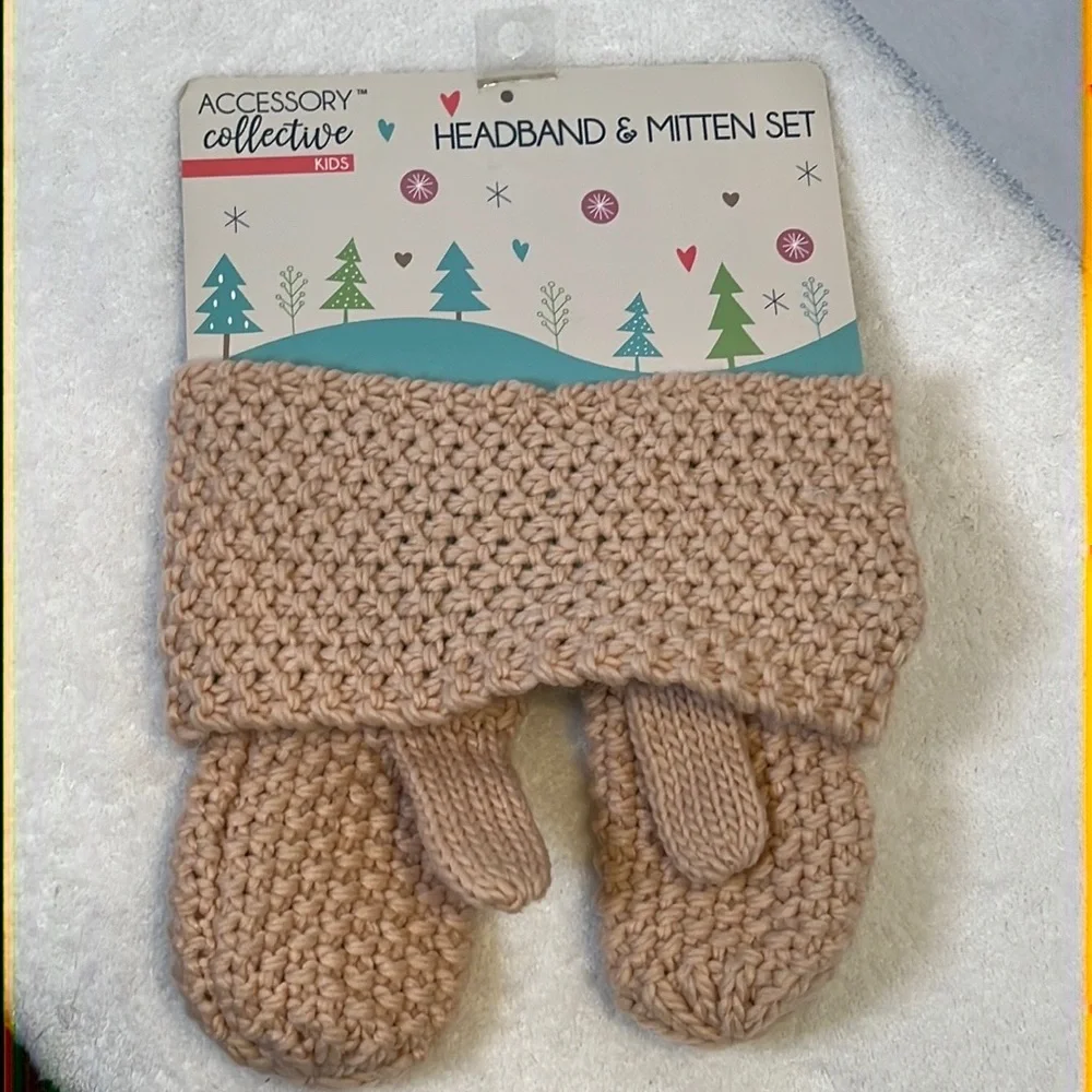 N/A headband mitten