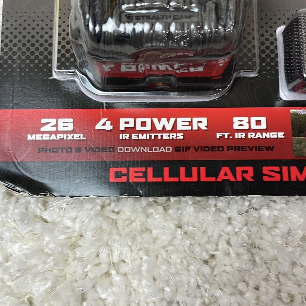 Sonic cellular trail camera