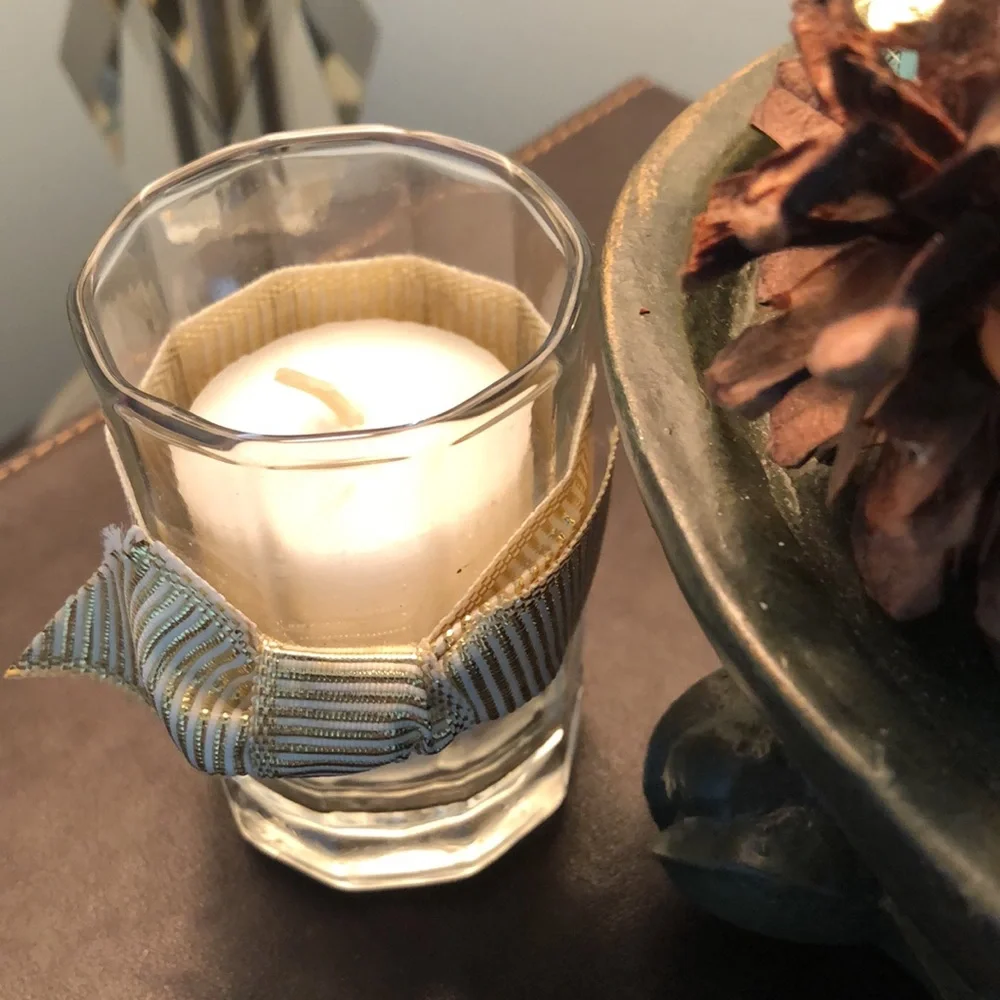 N/A glass votive