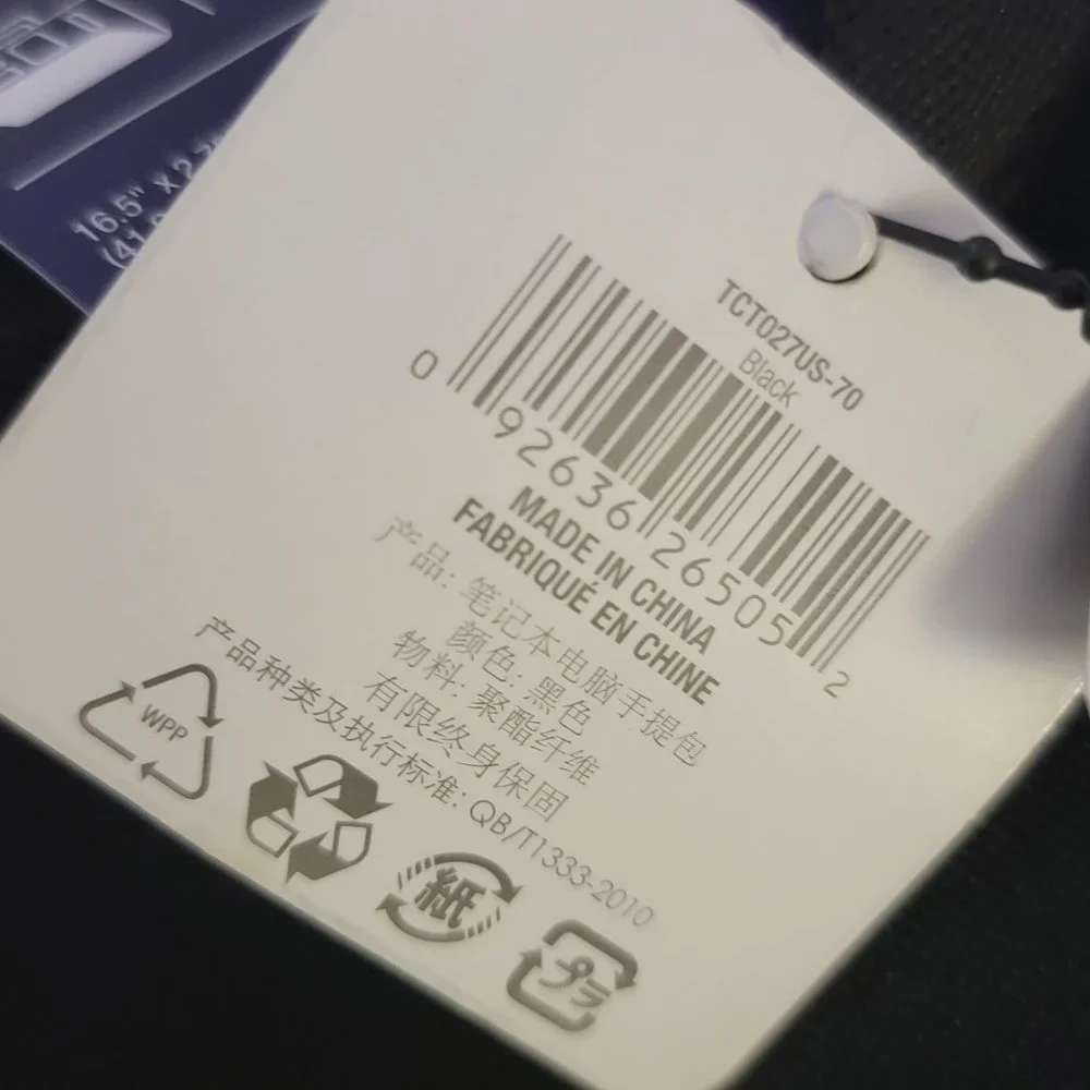 Targus new tag
