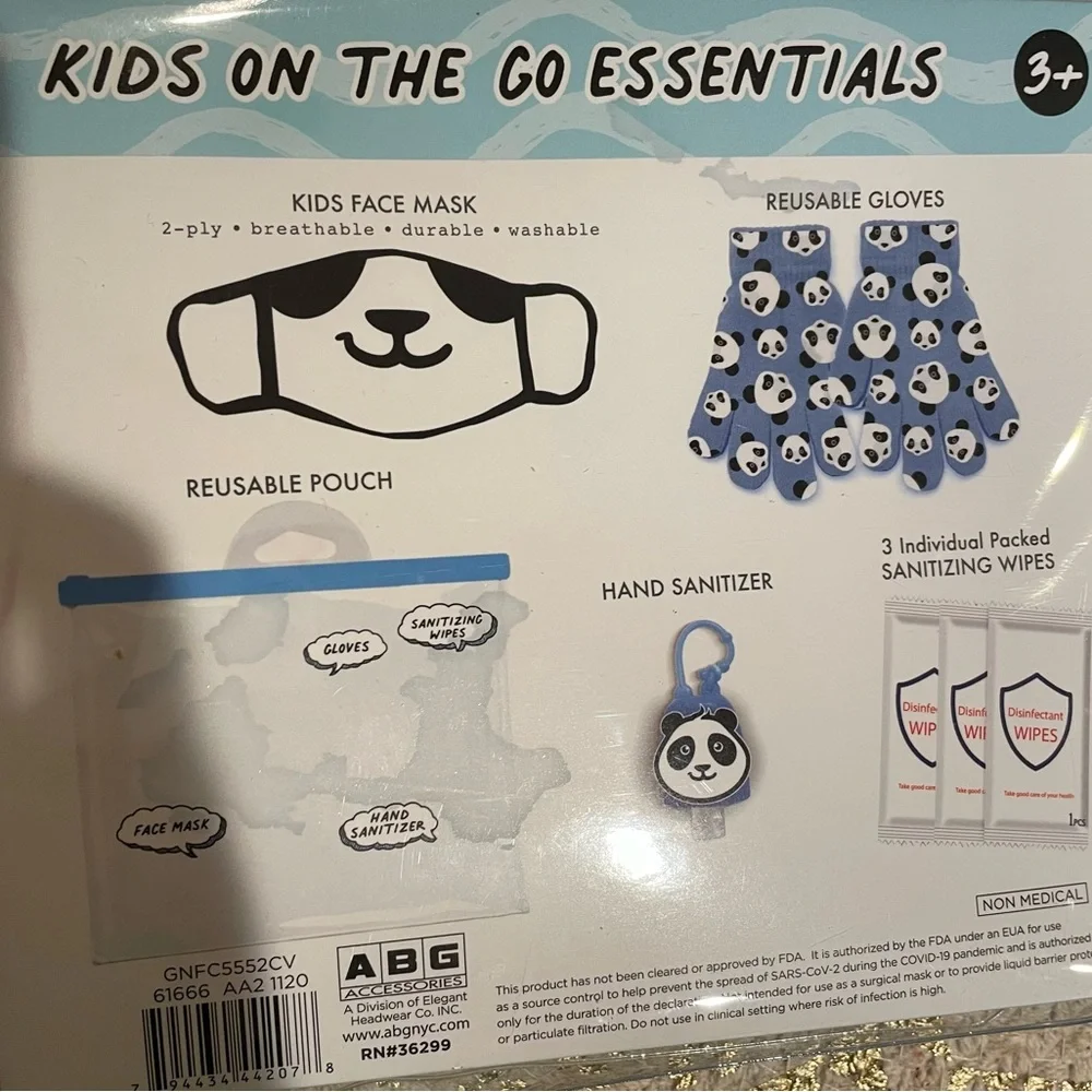 Bundle:Travel Kids pack 3+ (PANDA &Football)