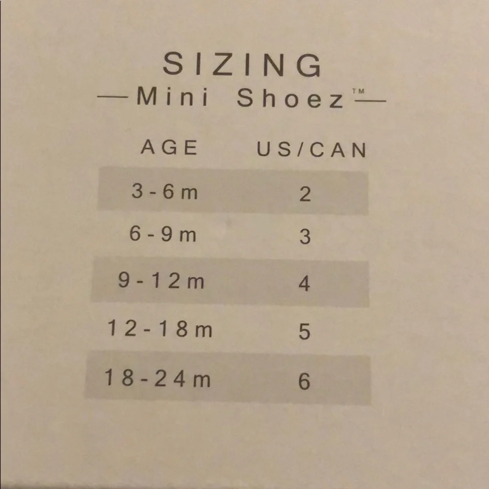 Robeez leather size