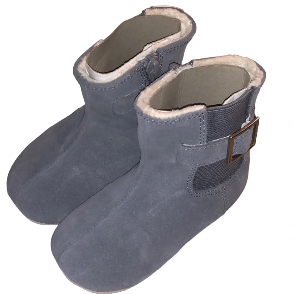 Robeez Mini Shoez Gray Boots