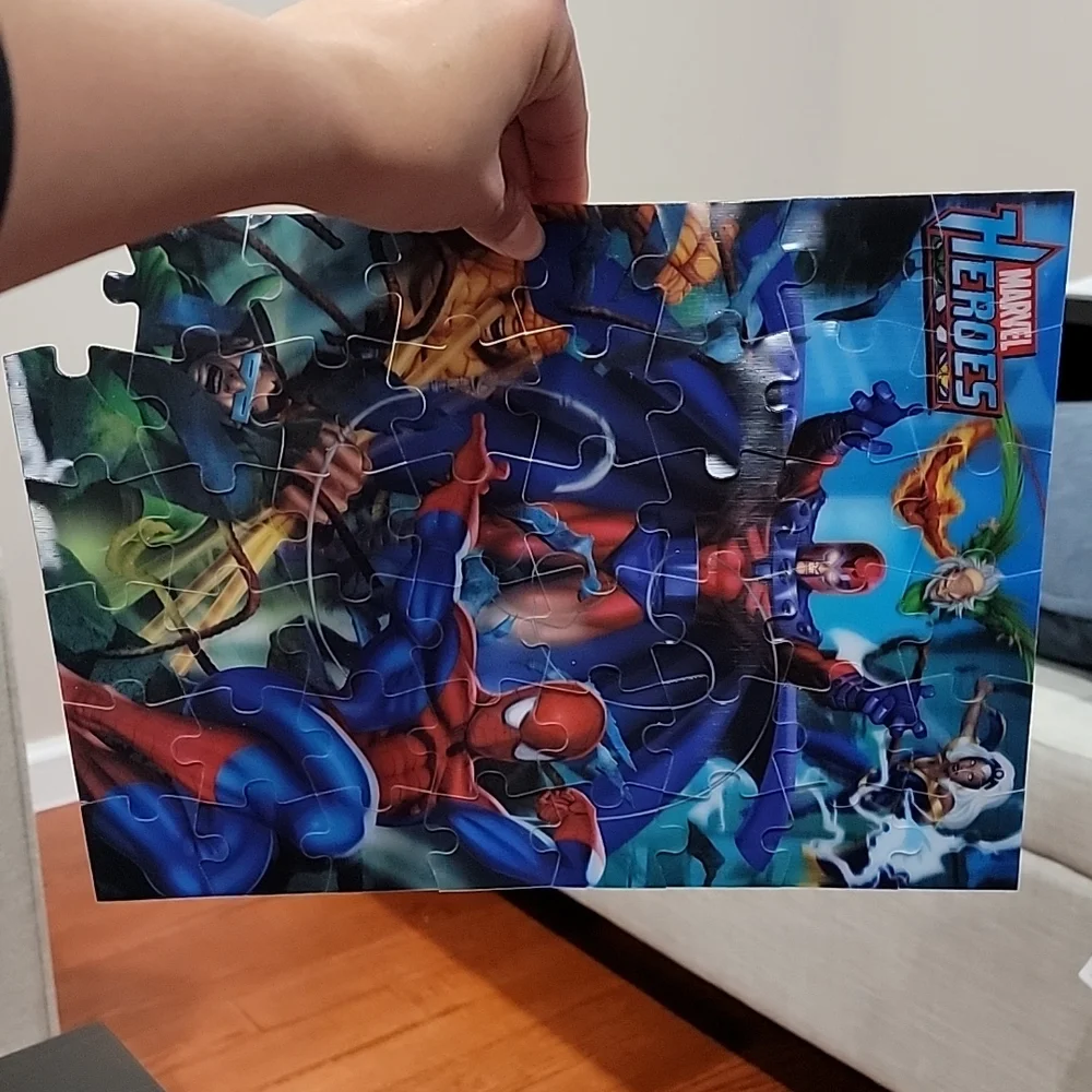 Marvel Heroes Super 3D 47pc Jigsaw Puzzle
