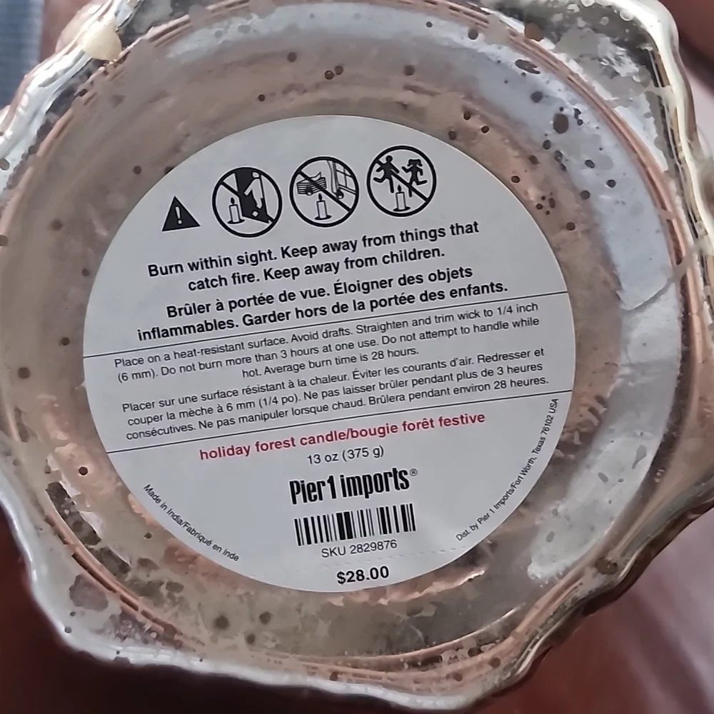 Pier 1 Imports Scene Candle