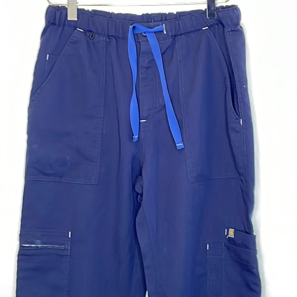 FIGS Men's Blue Cargo Scrub Pants (M)