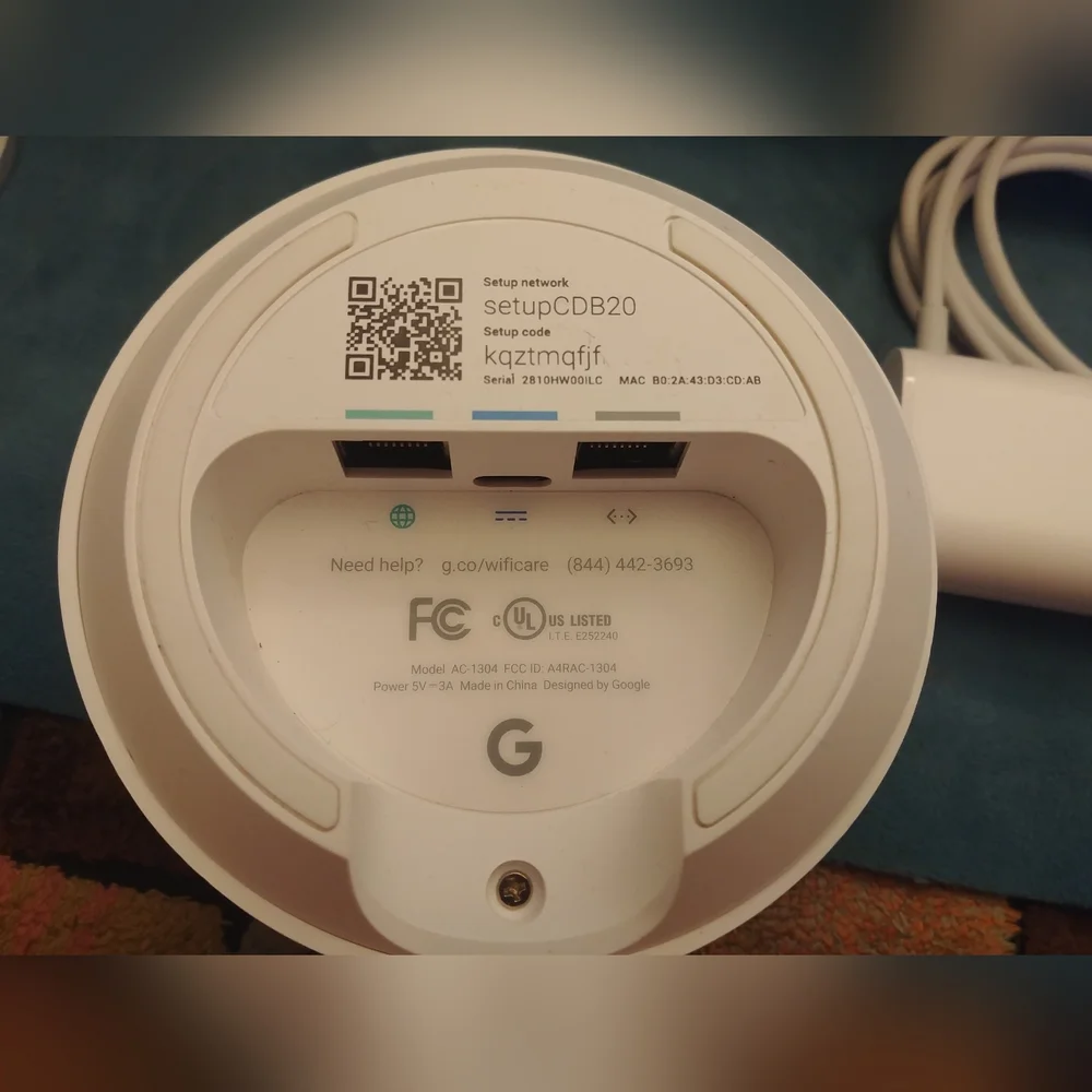google mesh router