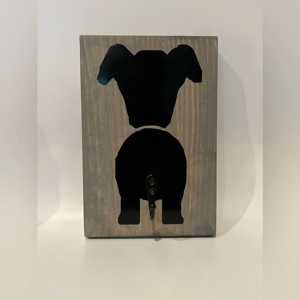 Pitbull Dog butt leash holder