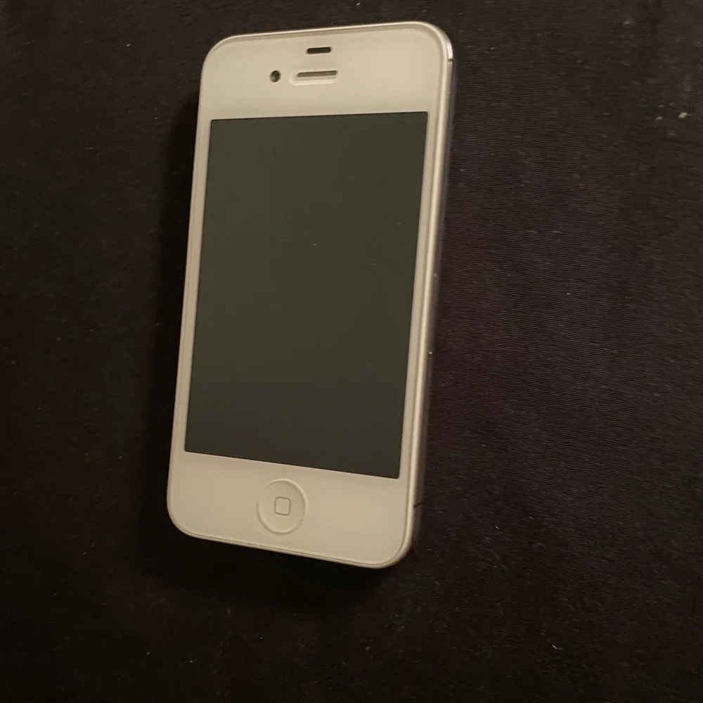 Apple white phone