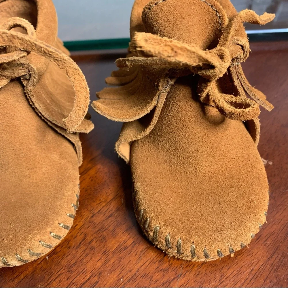 Minnetonka infant leather