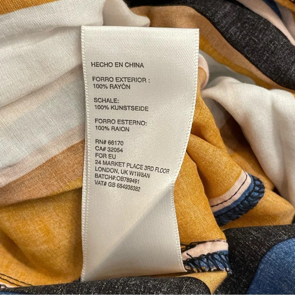 Urban Outfitters striped tootsie