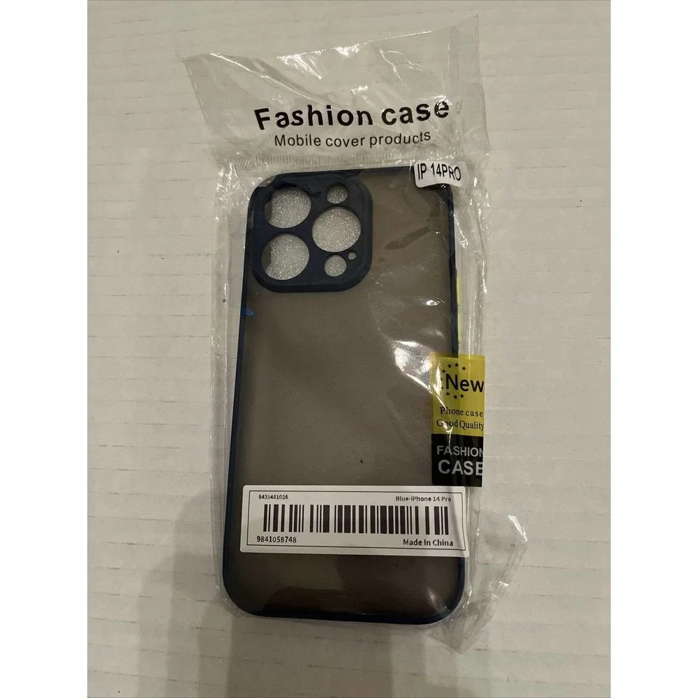 IPhone 14 Pro Case Black Smoke