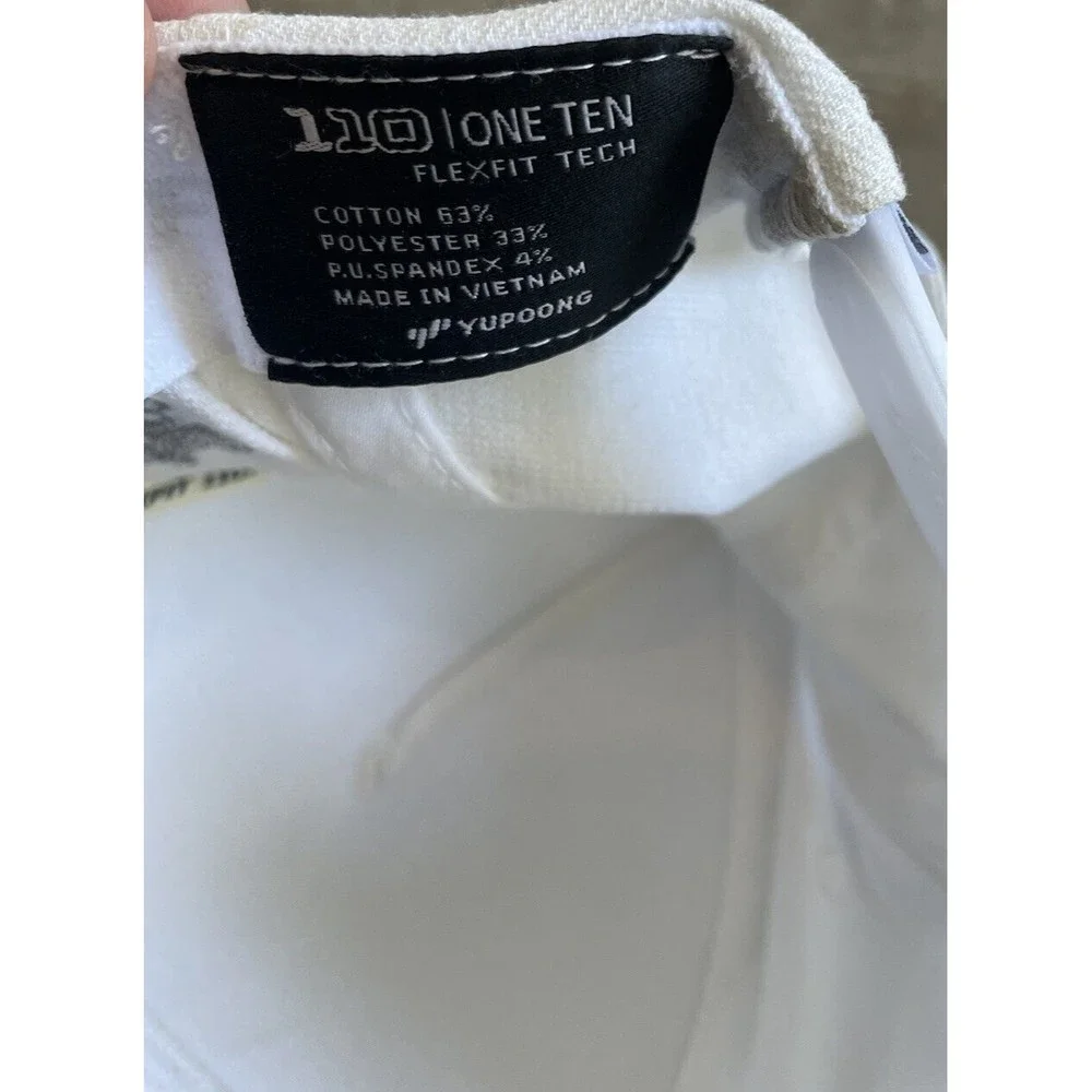 TravisMathew White Cap Hat Adjustable Flexfit Snapback