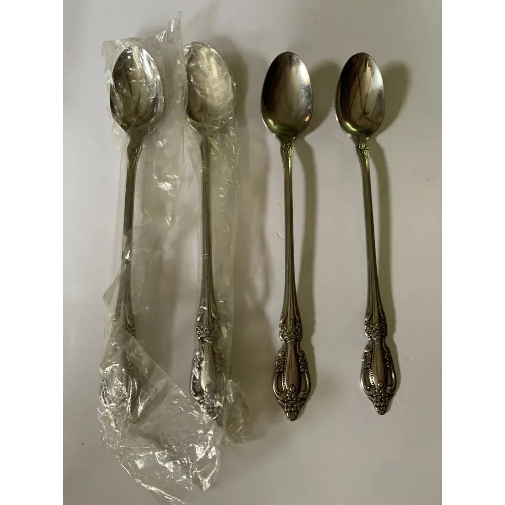Oneida Stainless steel Distinction Deluxe Sundae Spoon| Childs Spoon| Ice Tea Sp