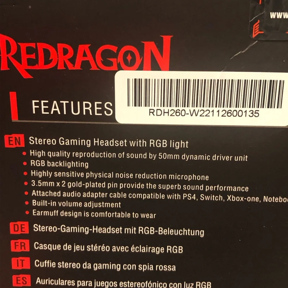 red dragon box was wanted