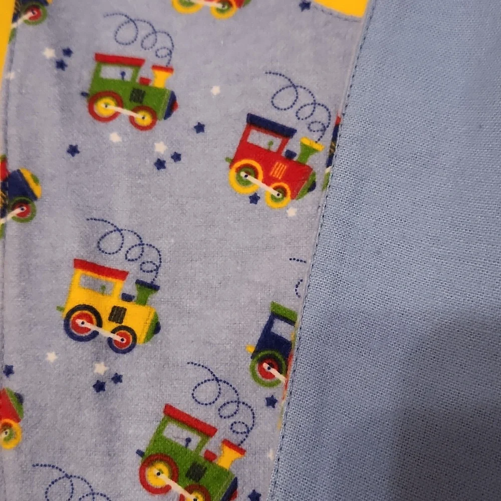 Handmade Baby Bibs for boys. Set of 3.