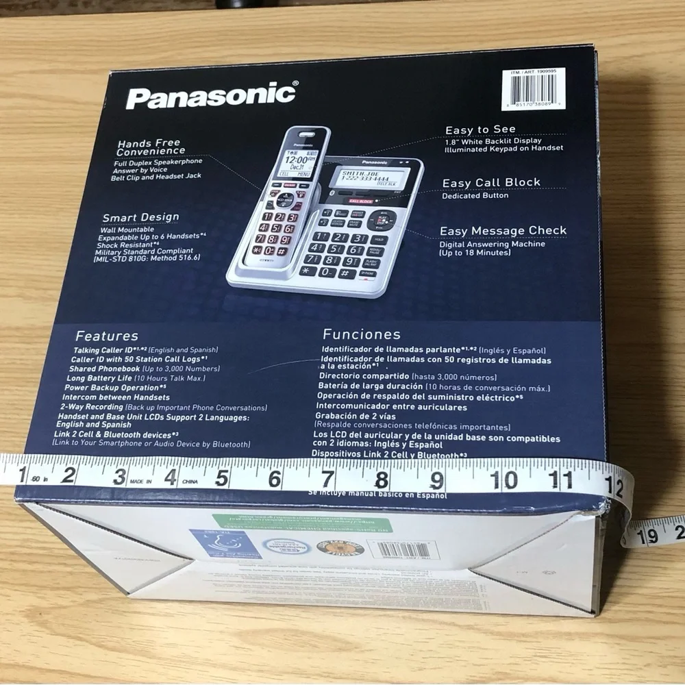 Panasonic cordless handsets