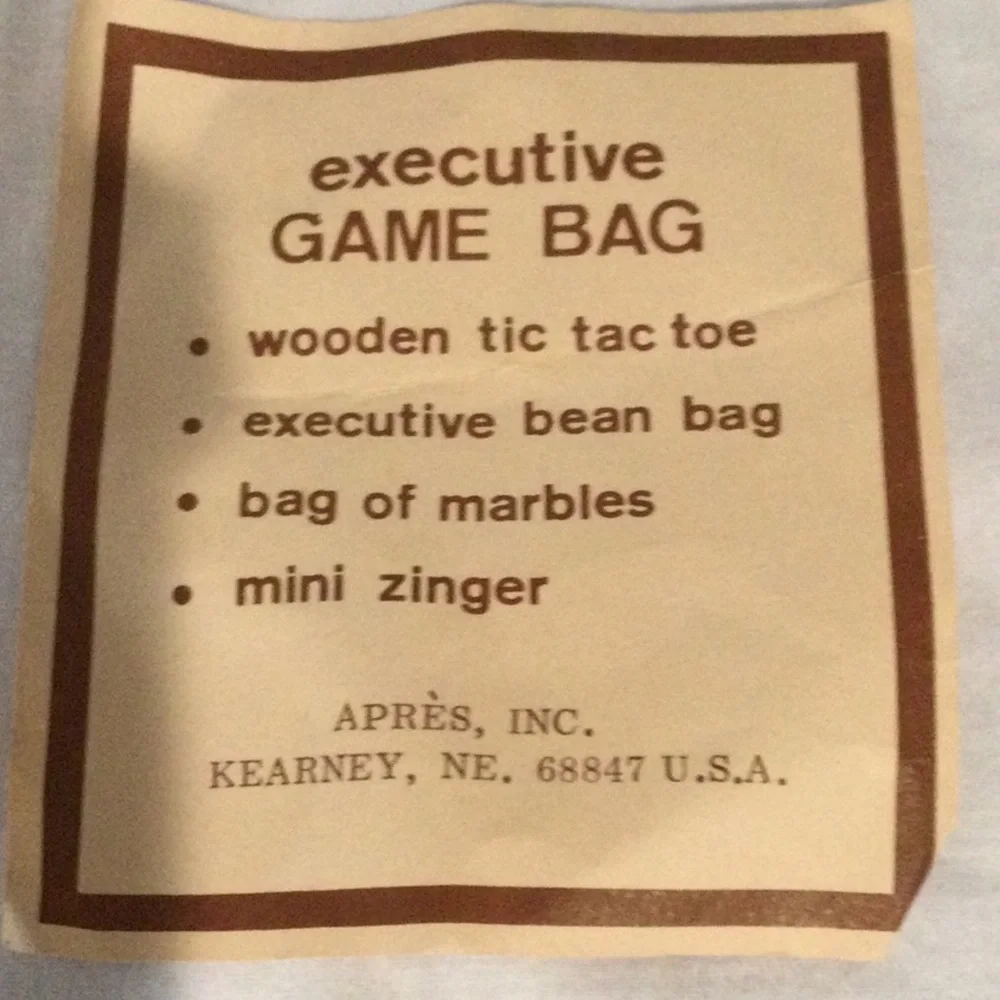 Executive Games this set