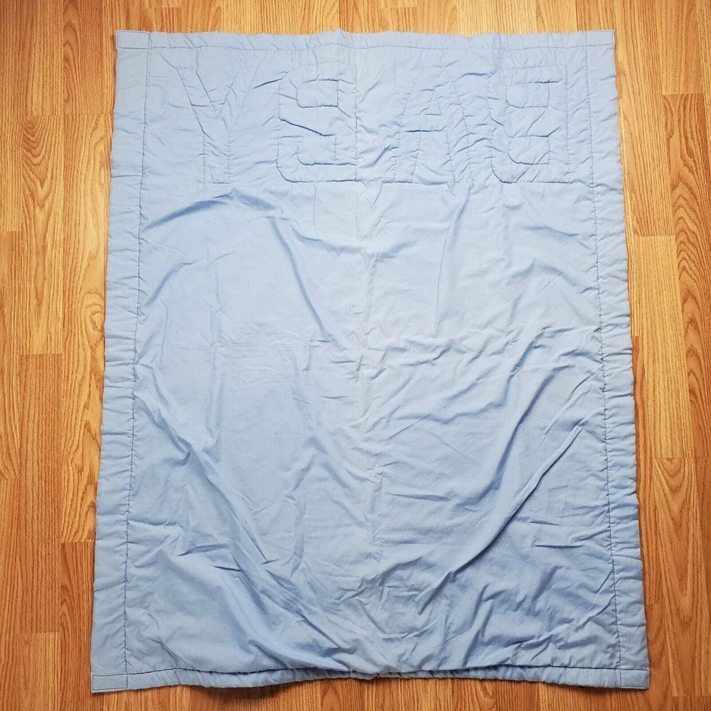 Little Suzy's Zoo Fabric Growth Chart / Baby Quilt Blanket 34.5