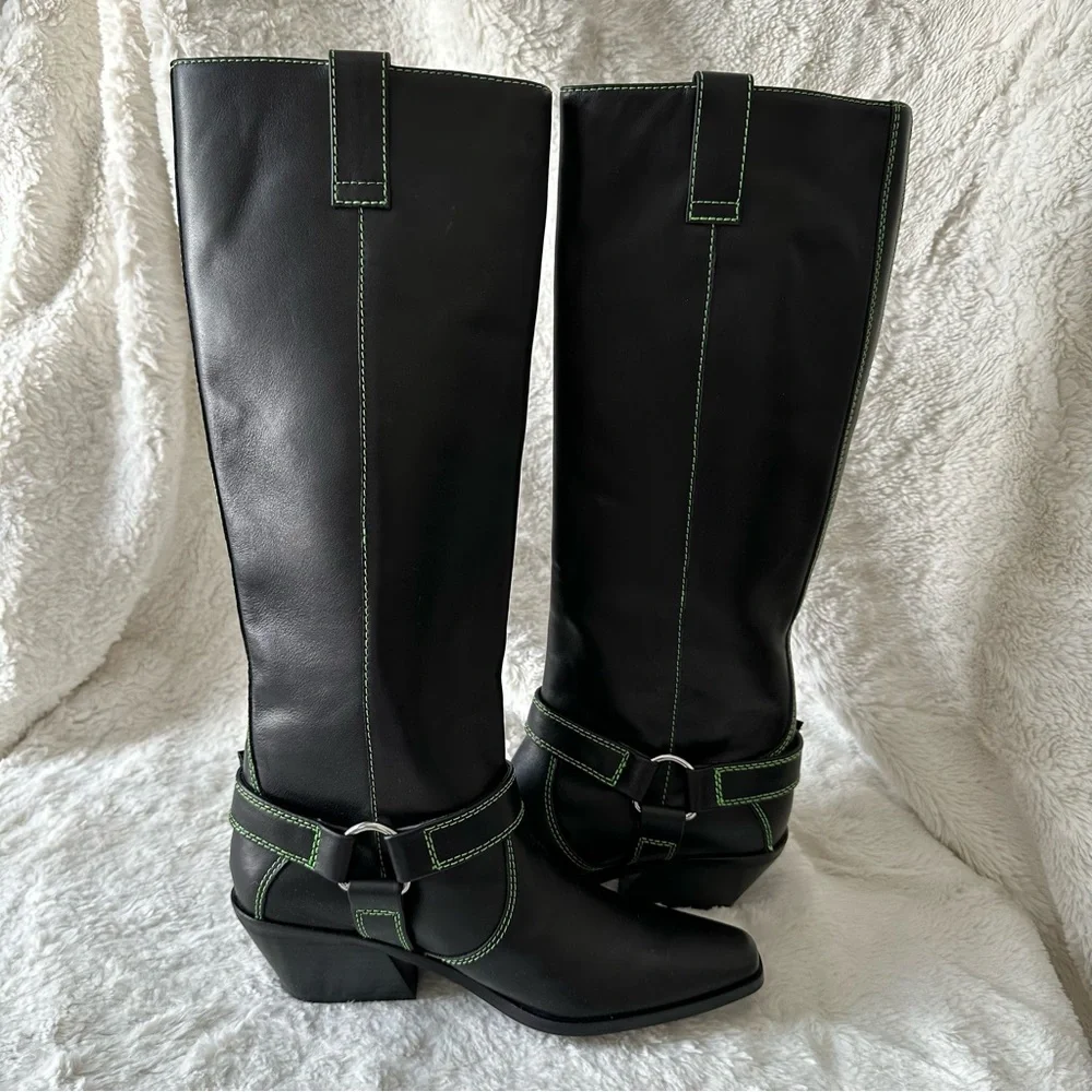 Caverley by Anthropologie Milly Boot Black size 36(US5) and 39(US8)