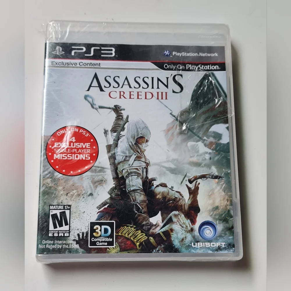 Assassins Creed III PS3 game