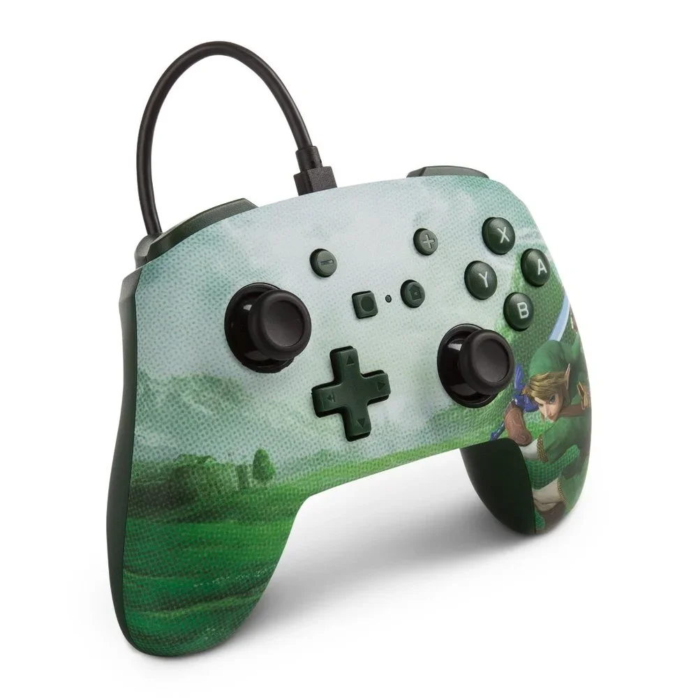 Nintendo Switch Controller Wired The Legend of Zelda 10ft USB New Sealed Green