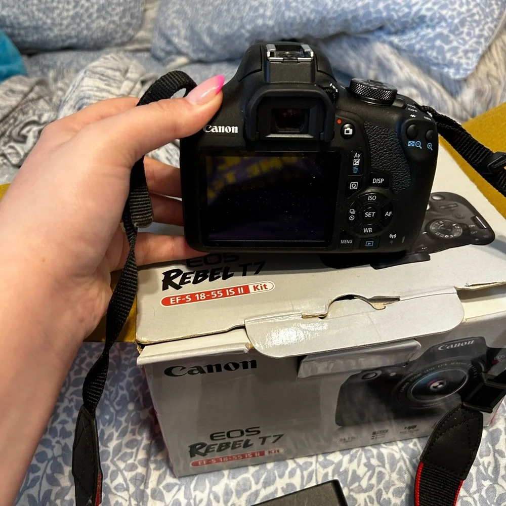 Canon Rebel T7 camera