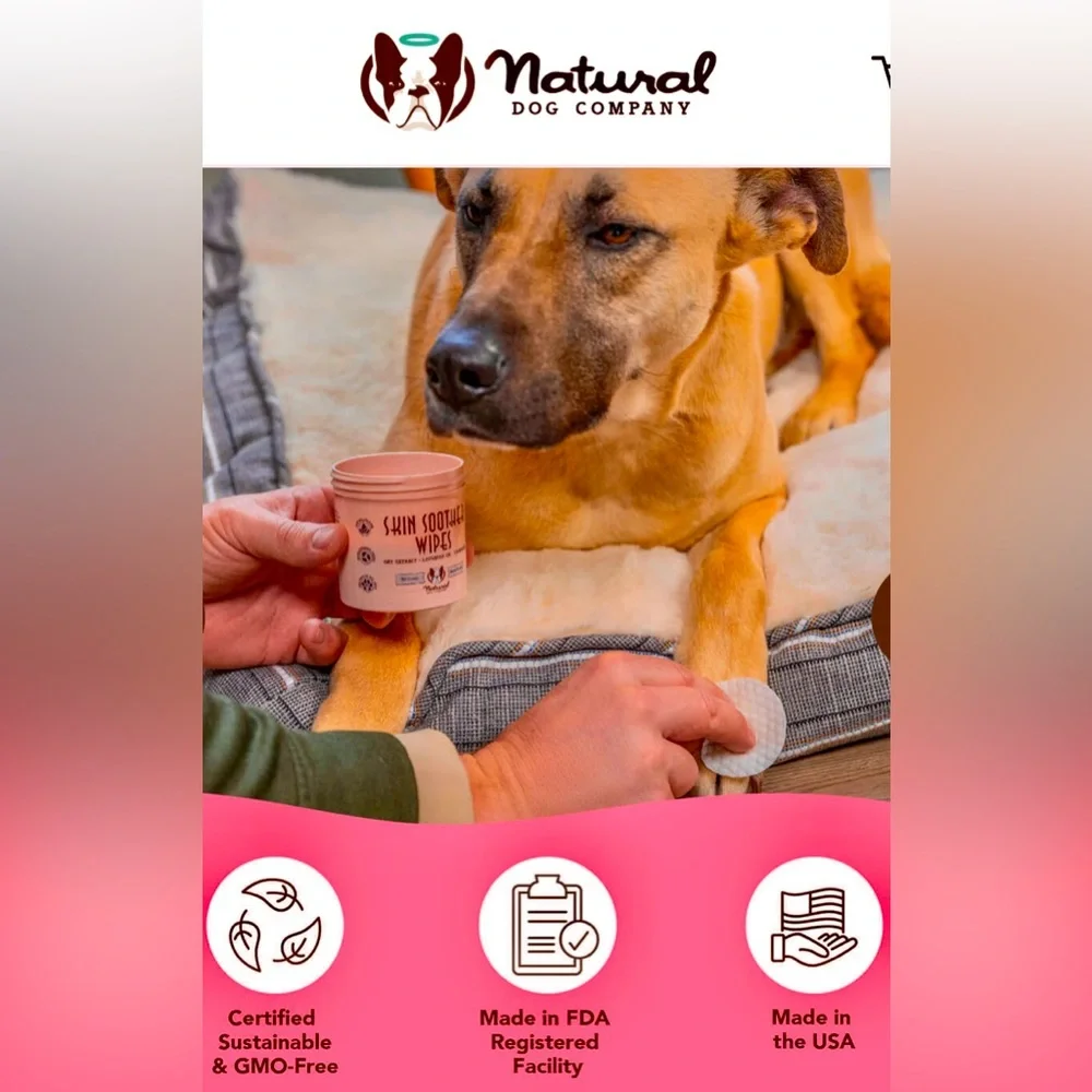 Natural Dog Company naturally soothe