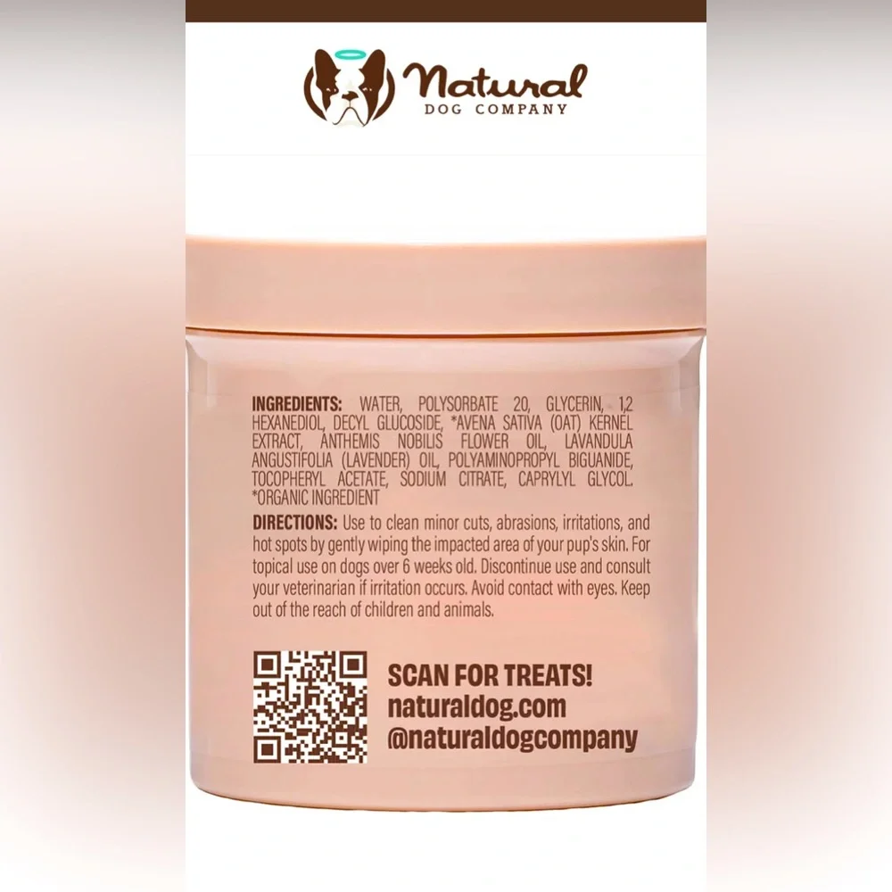Natural Dog Company naturally soothe