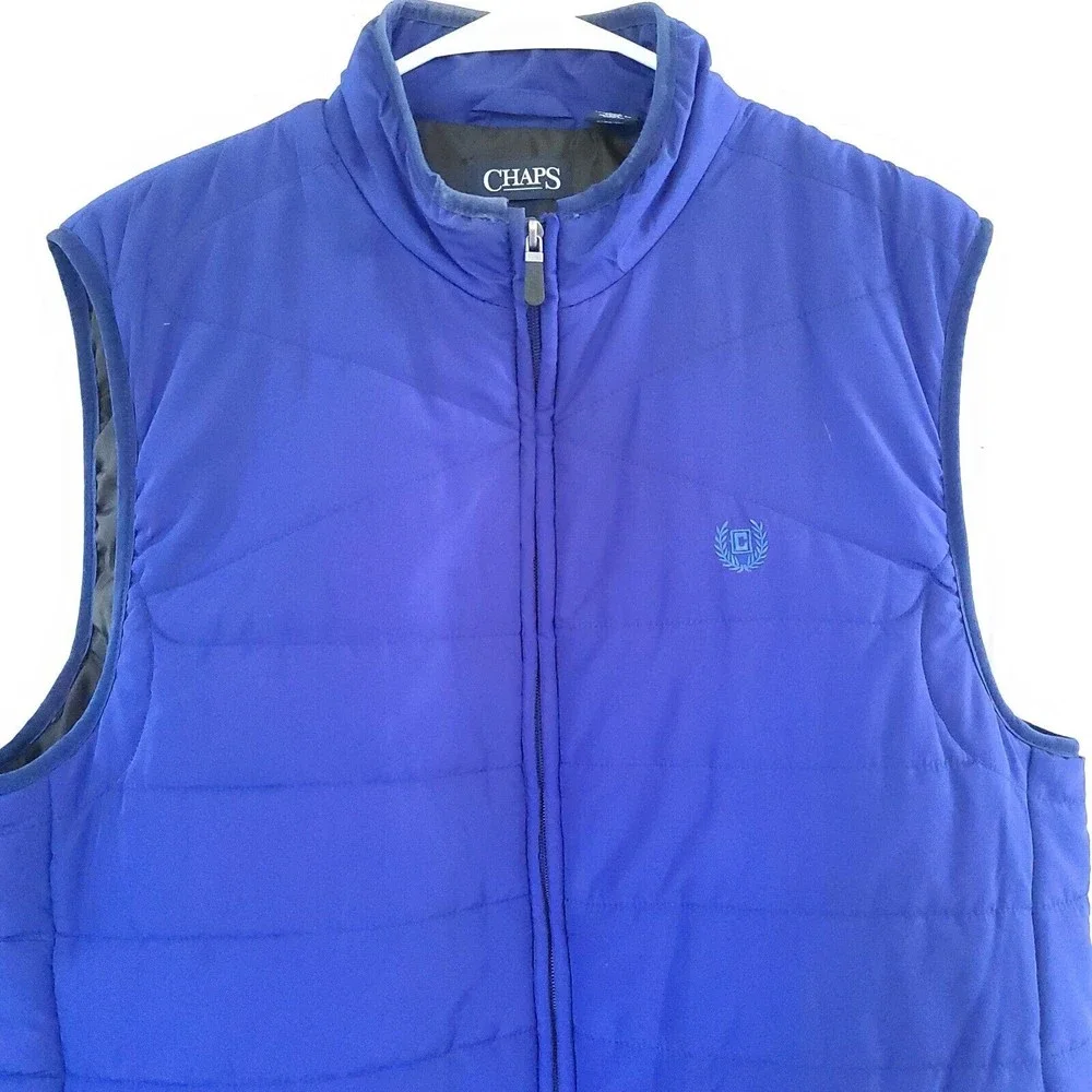 Chaps quilted puffer