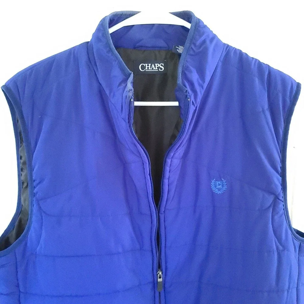 Chaps quilted puffer