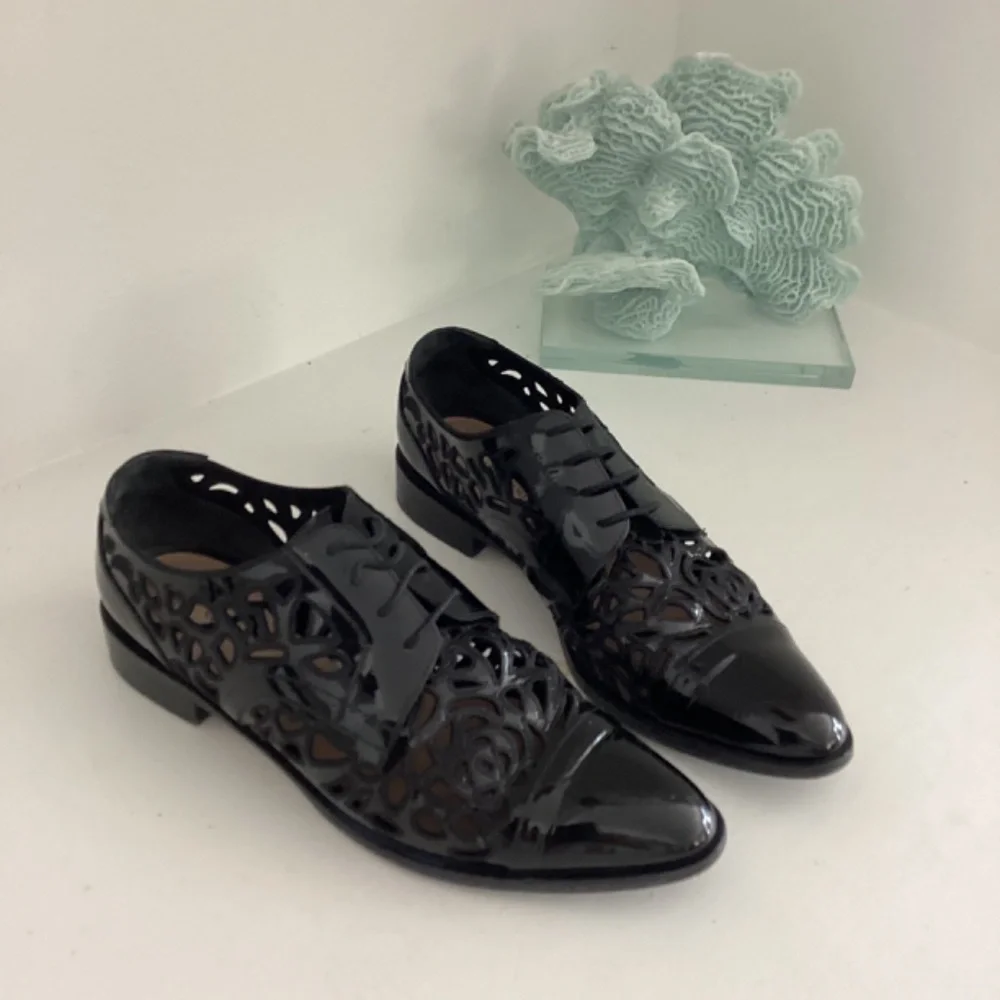 Valentino patent leather