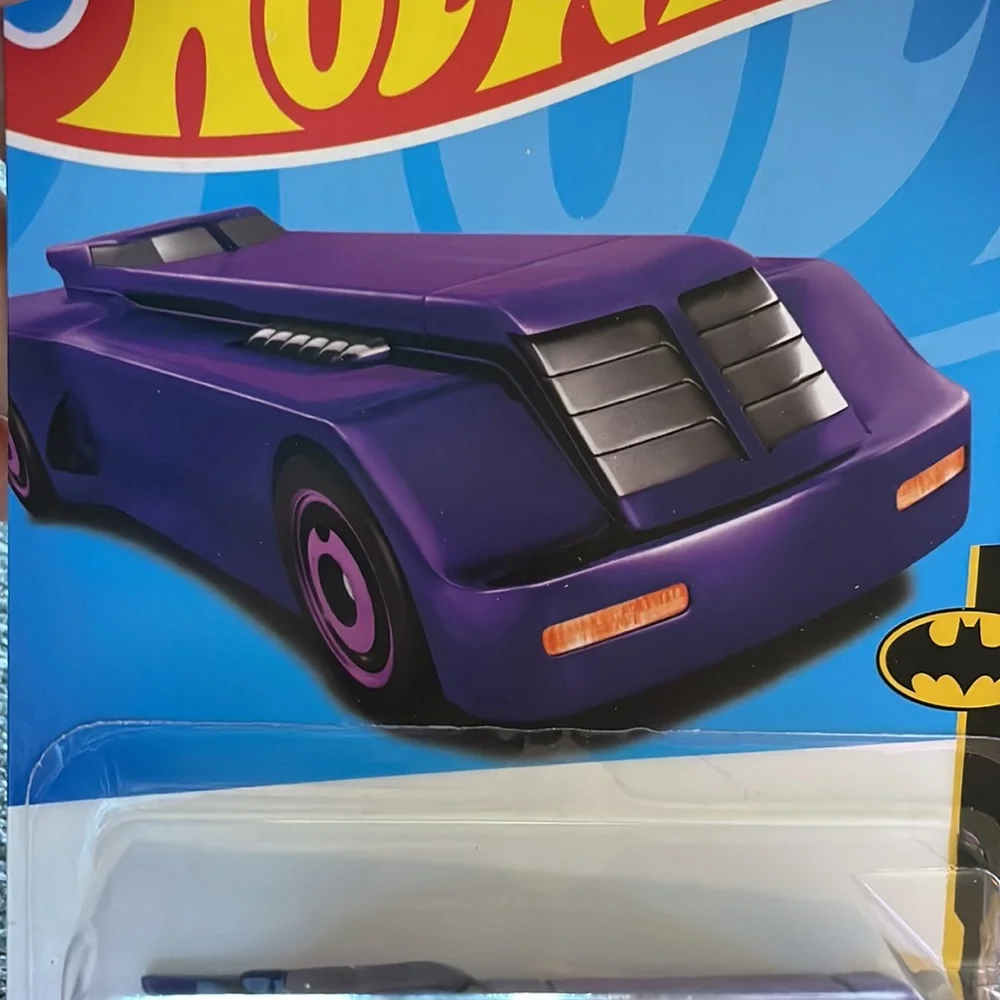 Hot Wheels DC Metallic Purple Batman Car