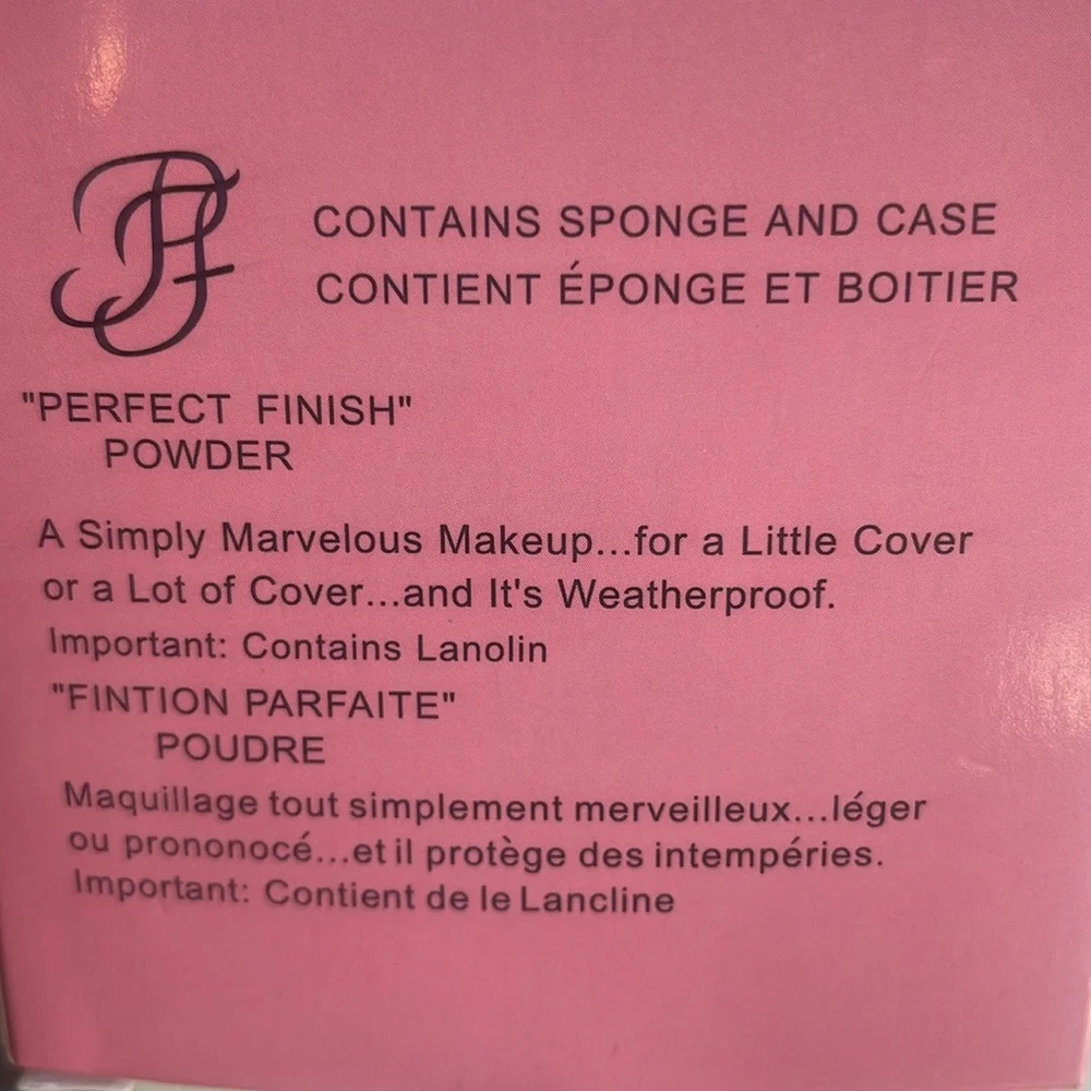 Fashion Fair perfect finish