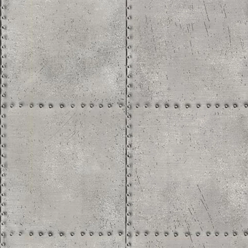Wallpaper Hale Riveted Sheet Metal
