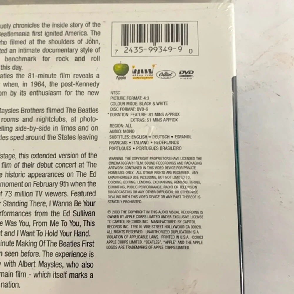 Apple Corp 2003 moments