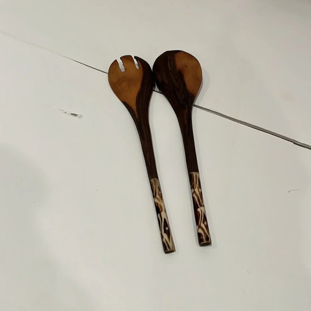N/A wooden fork